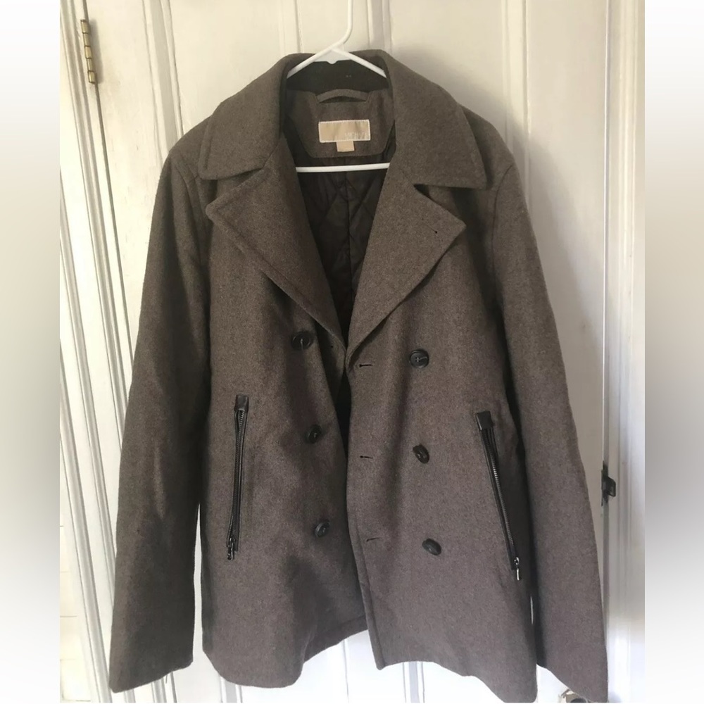 Men's Peacoat - Michael Kors in Brown